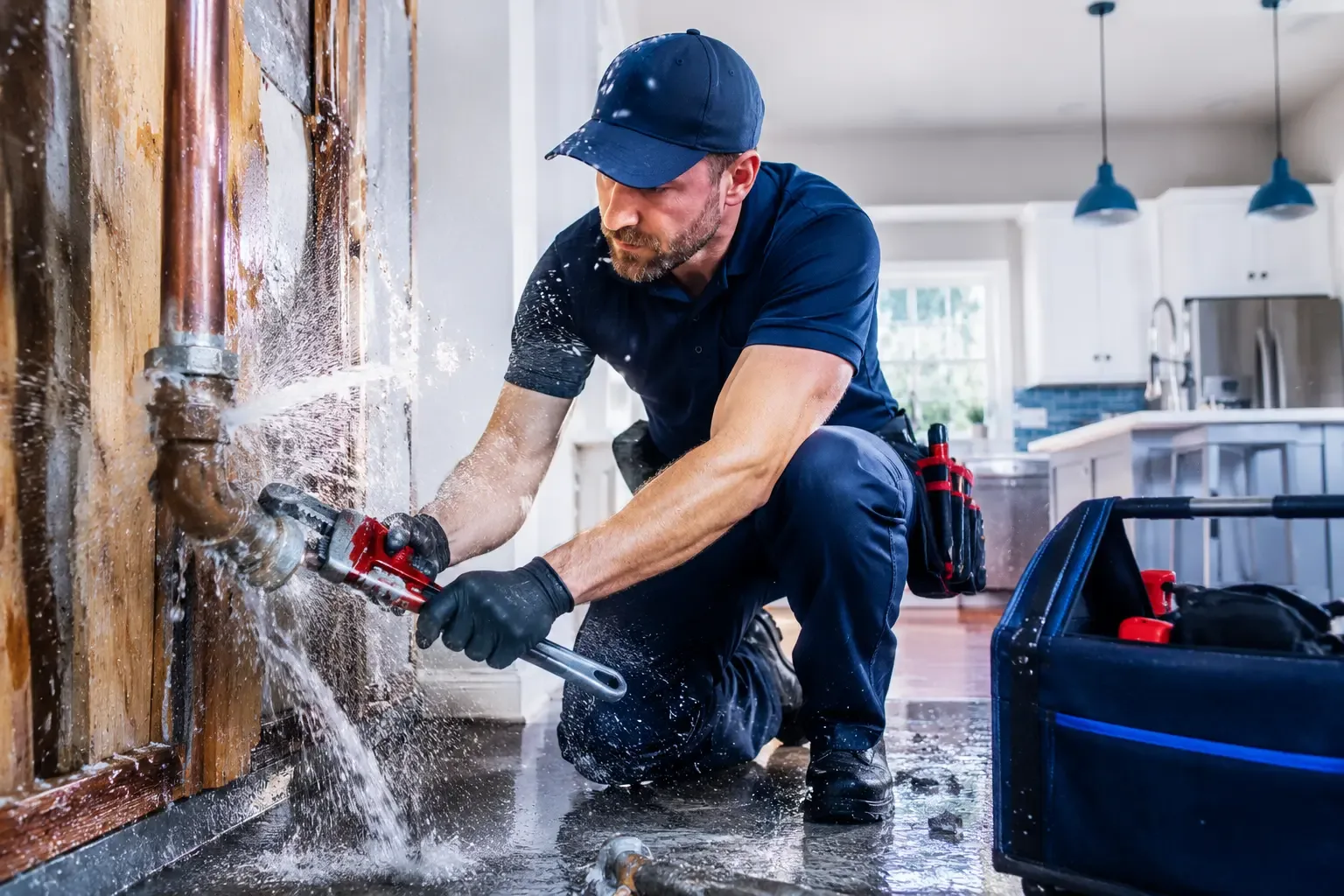 Local emergency pipe repair professionals in Muscotah, KS